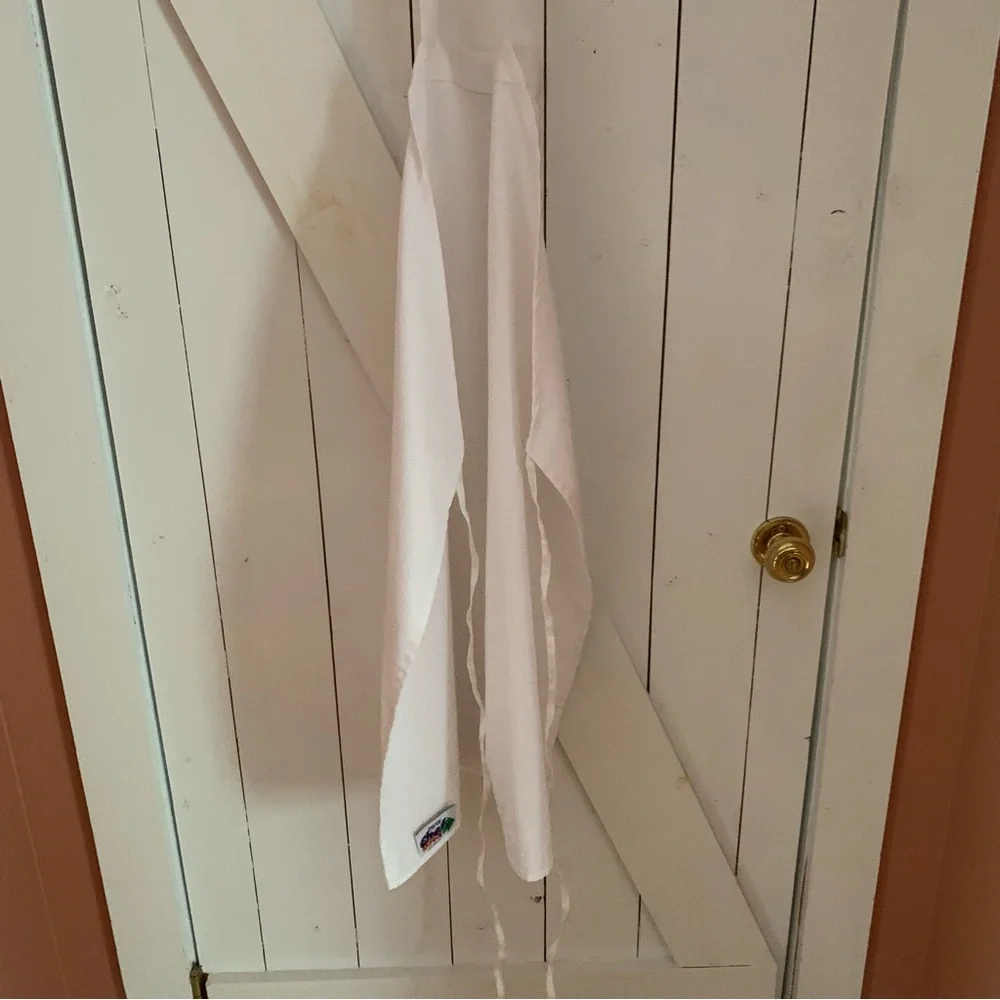 Plain White Apron Kitchen Apron Full Apron